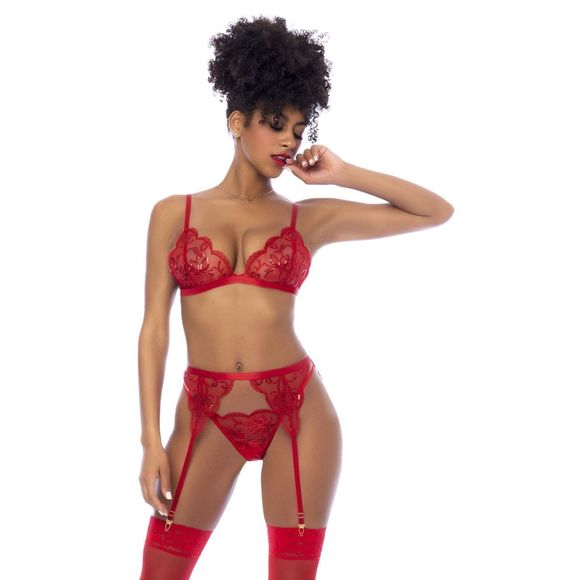 Mapale 8893 Three Piece Set Color Red - Picture 5 of 10